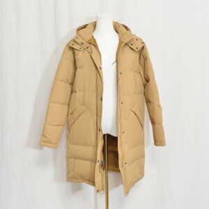 patagonia Women's Downdrift Insulated Parka size medium tan like new